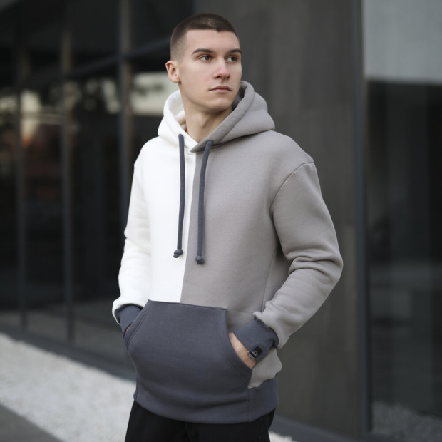 Худі Pobedov 1Touch Темно-сірий - 