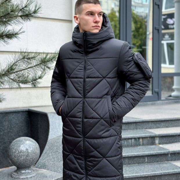Куртка-пальто Pobedov Zmist Черный - 1