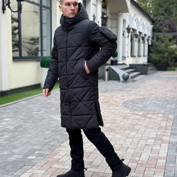 Куртка-пальто Pobedov Zmist Черный - 2