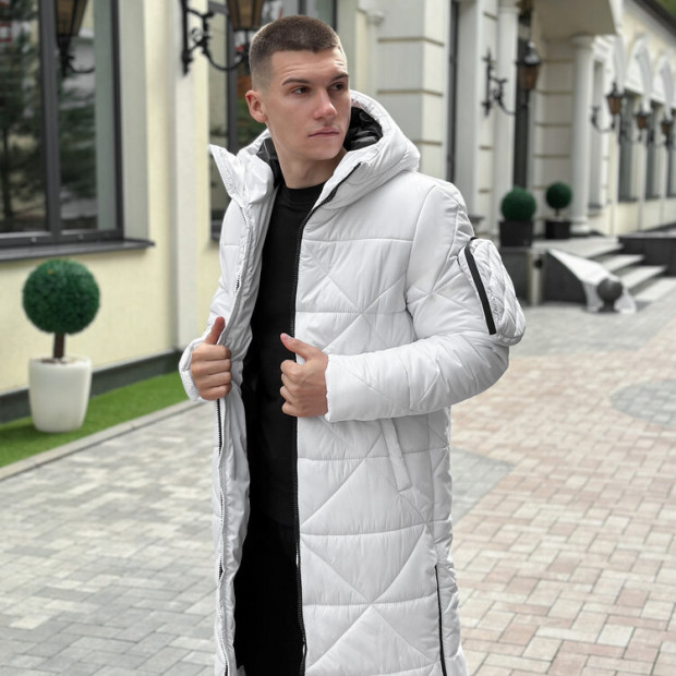 Куртка-пальто Pobedov Zmist Белый - 3