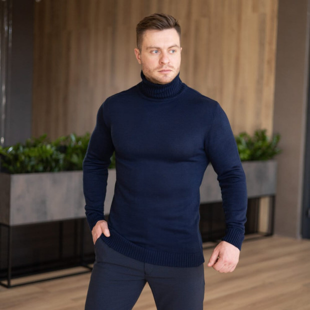 Свитер Pobedov Axelrod Нави - 1