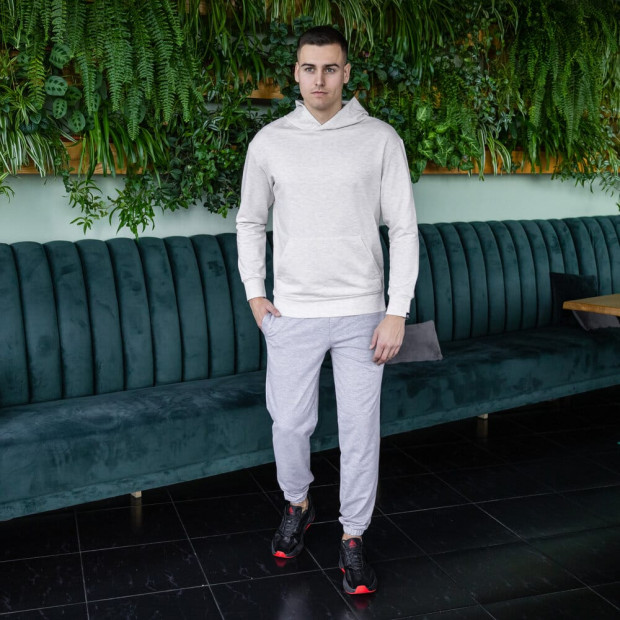 Худі Pobedov 97 Бежевий меланж - 3