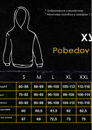 Нещодавно переглянуті Худі Pobedov 007 ЗИМА Сірий 2