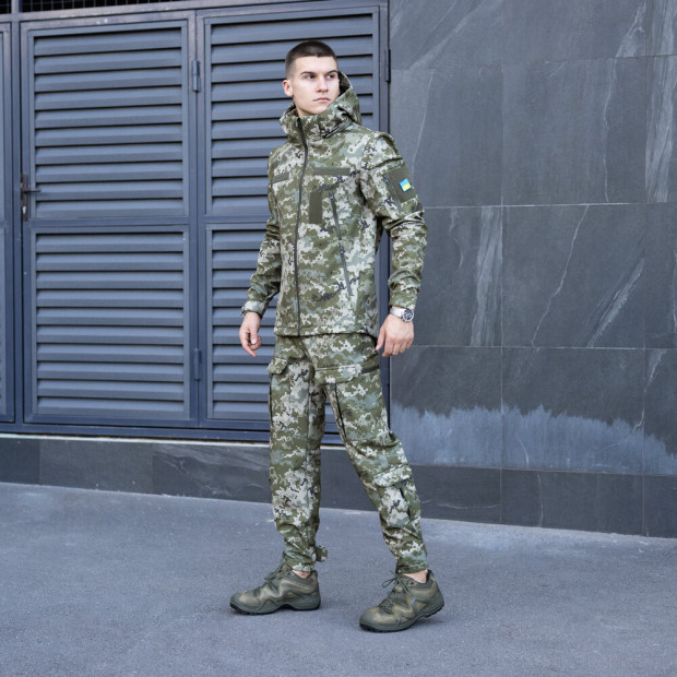 Куртка Pobedov Motive Военная Пиксель - 5