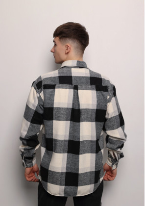 Нещодавно переглянуті Сорочка Pobedov Tartan Чорно-білий 2