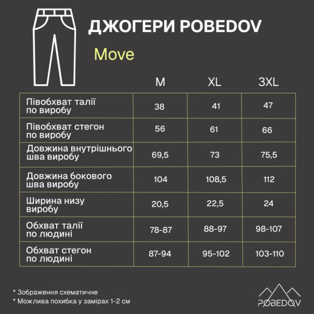 Джогери Pobedov Move Чорний - 7