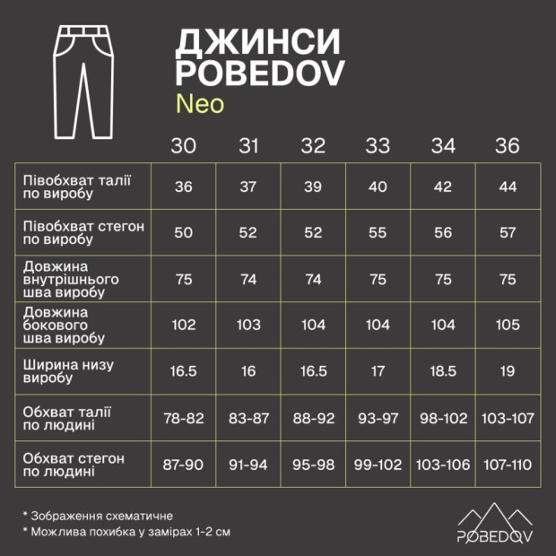 Джинси Pobedov Neo Чорний - 8