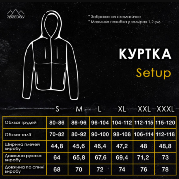 Комплект Куртка Setup + Штани Pobedov Static Хакі Хаки - 1