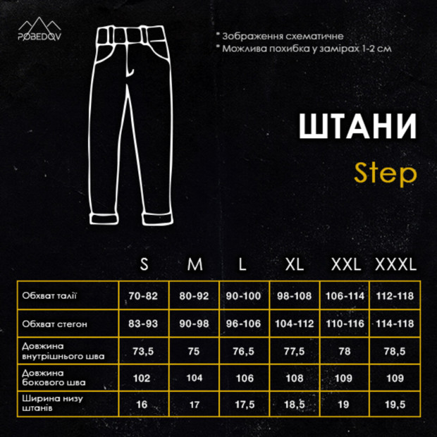 Комплект Куртка Pobedov Vector + Штани Pobedov Step Темно-сірий - 1