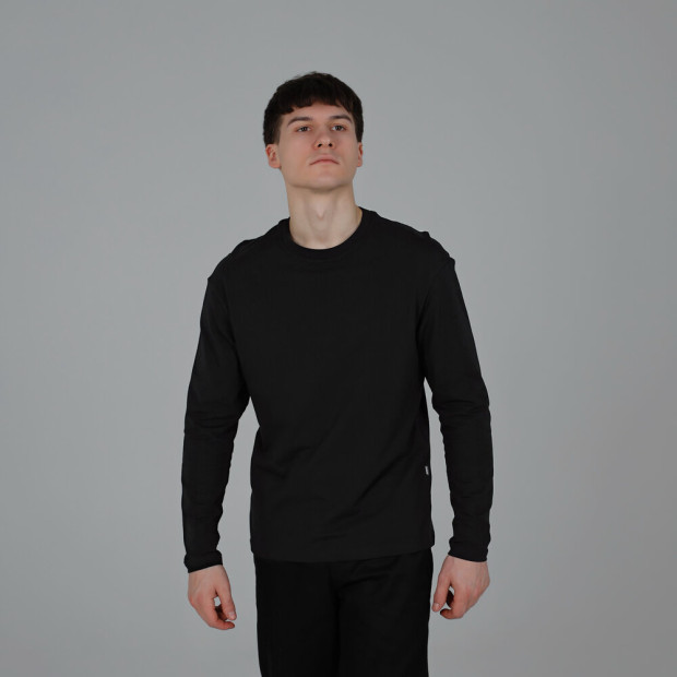 Лонгслів Slavni Mono Чорний - 1