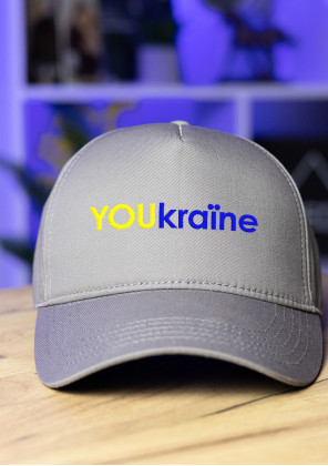 Кепка Pobedov Trucker Cotton - YOUkraїne Сірий
