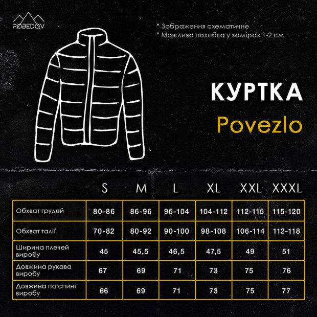 Бомбер Pobedov Povezlo Темно-синій - 6