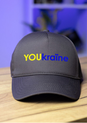 Кепка Pobedov Trucker Cotton - YOUkraїne Антрацит