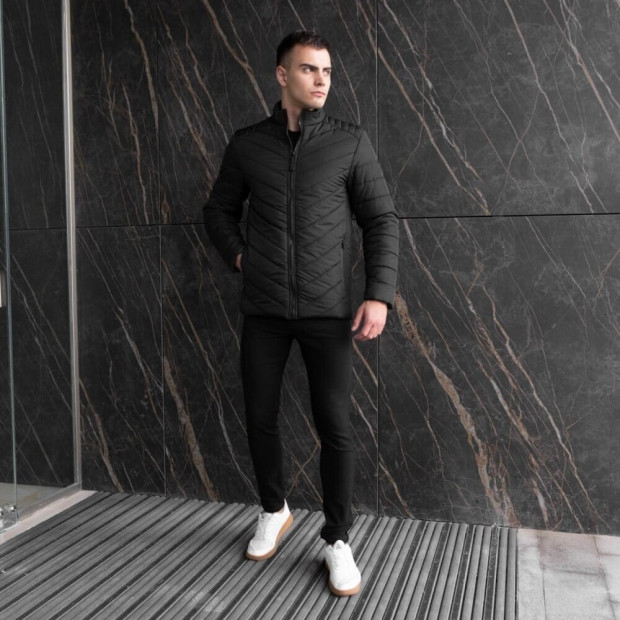 Куртка Pobedov Vpevnenist' Чорний - 5