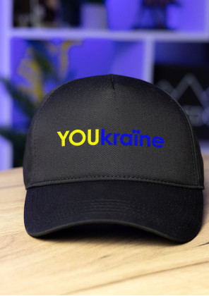 Кепка Pobedov Trucker Cotton - YOUkraїne Чорний