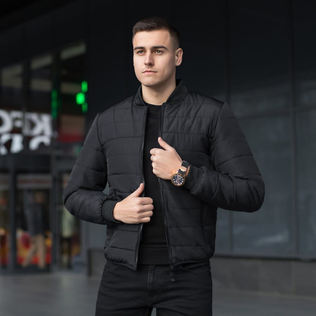 Бомбер Pobedov Povezlo Чорний - 1