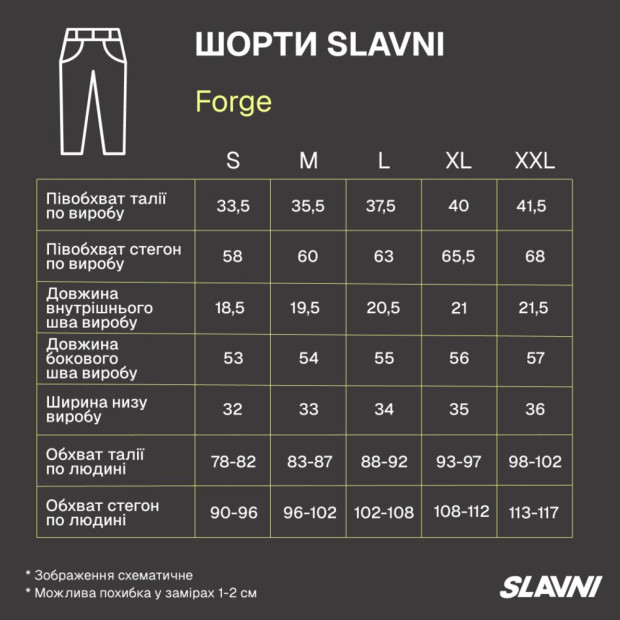 Шорты Slavni Forge черно-молочный - 7