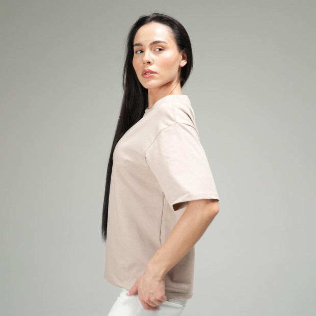 Футболка Slavni Silva жіноча Бежевий - 1