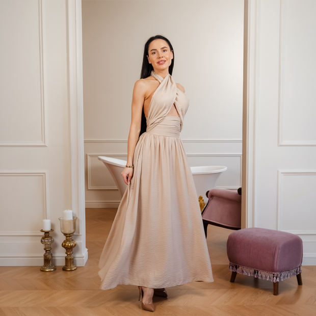 Сукня Slavni Grace Бежевий - 4
