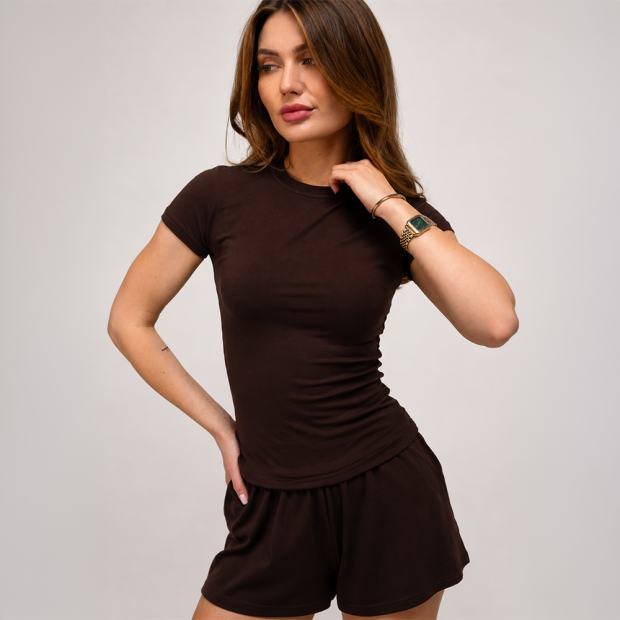 Костюм Slavni Roxy жіночий Шоколадний - 1