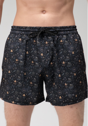 Нещодавно переглянуті Шорти для плавання Slavni Swimming Pool Print Vikinhy