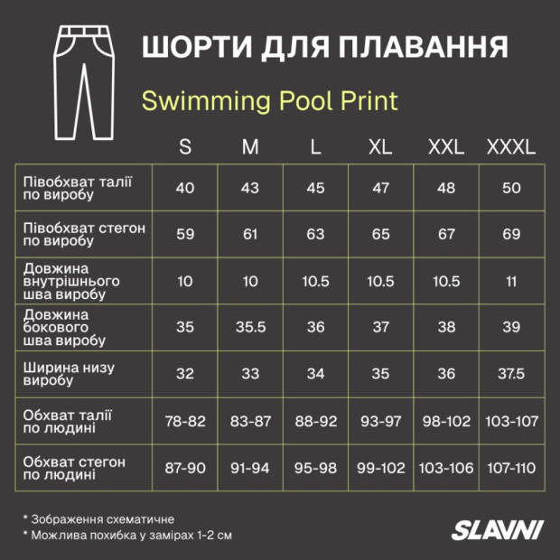 Шорти для плавання Slavni Swimming Pool Print Koty - 5