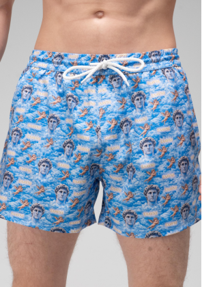 Нещодавно переглянуті Шорти для плавання Slavni Swimming Pool Print Yanholiata