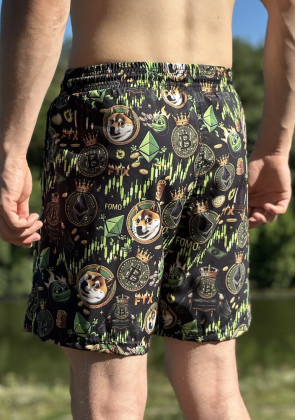 Пляжні шорти Slavni Rest Print Kripta 2