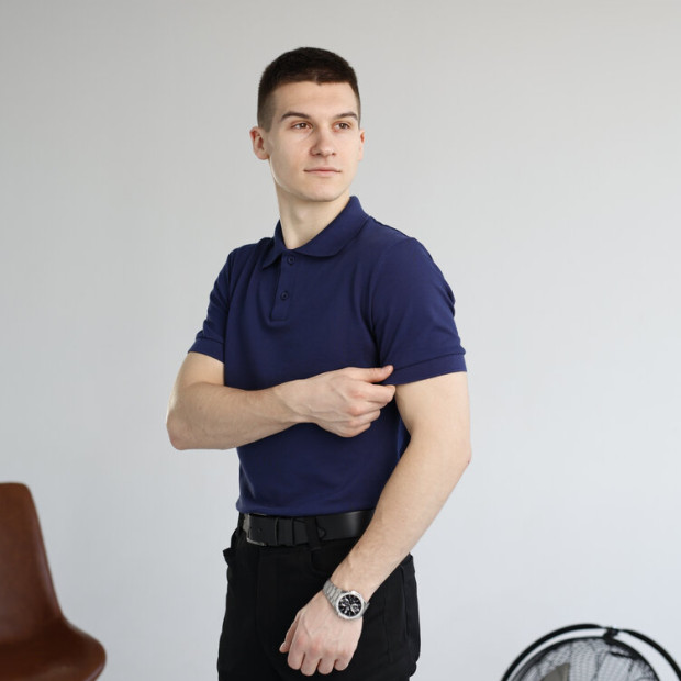 Поло Pobedov Royal Batal Темно-синий - 2