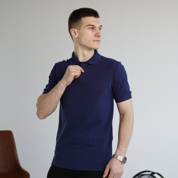 Поло Pobedov Royal Batal Темно-синий - 3
