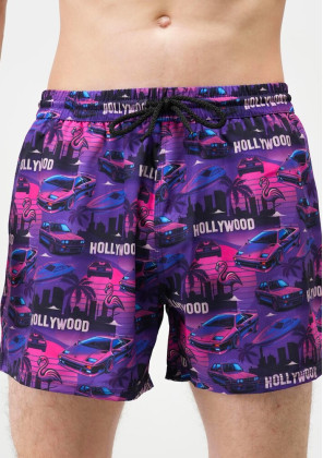 Недавно просмотренные Шорты для плавания Slavni Swimming Pool Print Hollywood