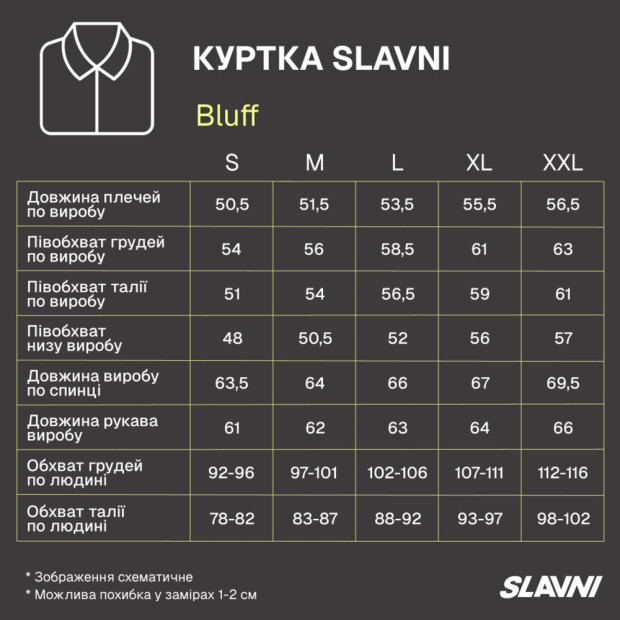 Куртка Slavni Bluff Темно-сірий - 9