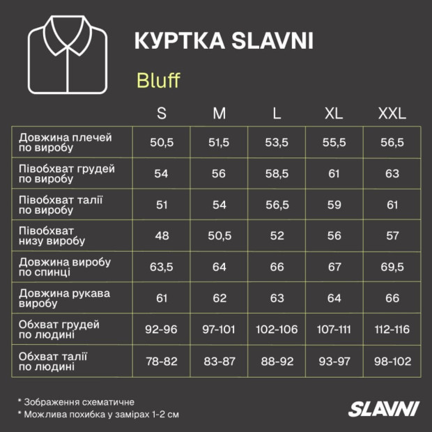 Куртка Slavni Bluff Темно-сірий - 9