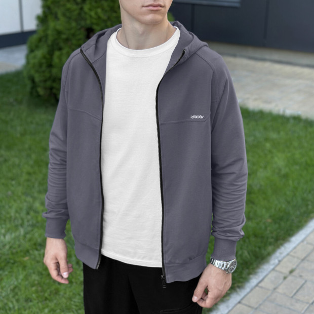 Кофта Pobedov Daily Серый - 3