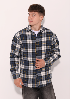 Нещодавно переглянуті Сорочка Pobedov Tartan Синьо-блакитний 2