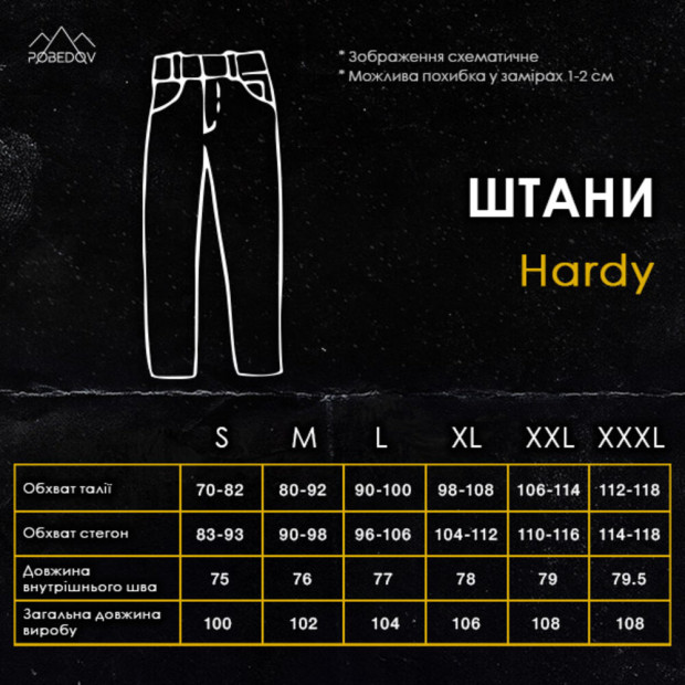 Штани-карго Pobedov Hardy Піксель - 7