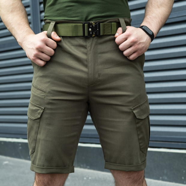 Шорти Pobedov Tactical B2 Хакі - 3
