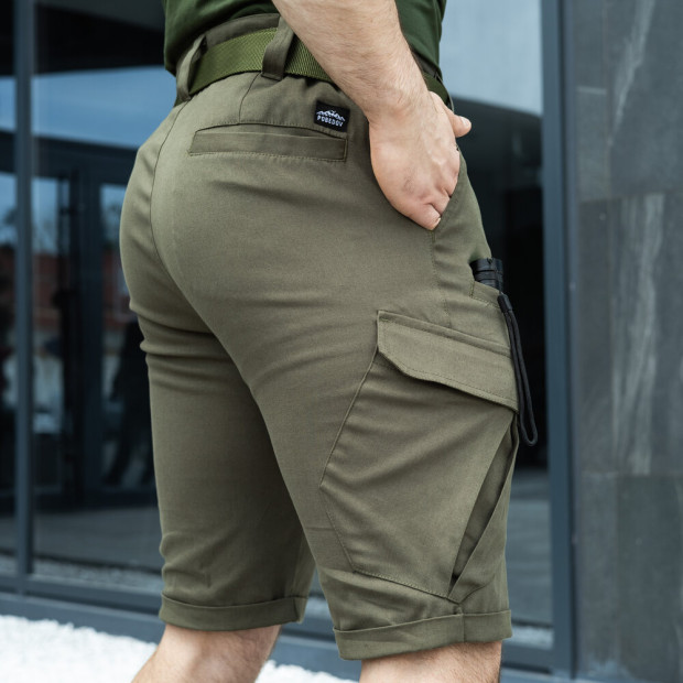 Шорти Pobedov Tactical B2 Хакі - 5