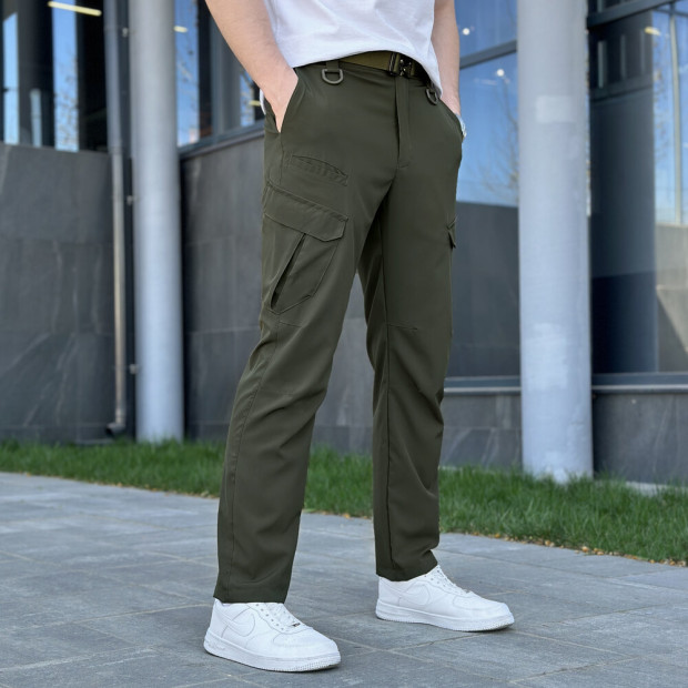 Штаны-карго Pobedov Tactical Soft Хаки - 2
