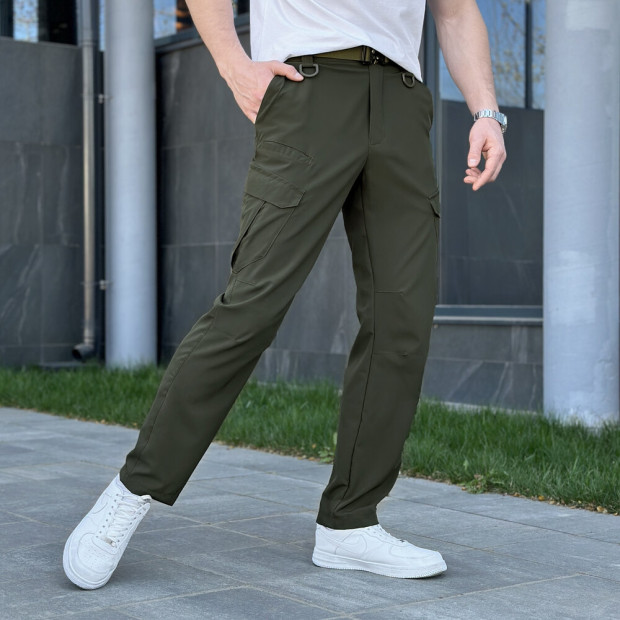 Штаны-карго Pobedov Tactical Soft Хаки - 3