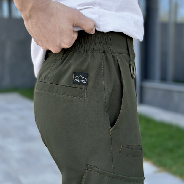 Штаны-карго Pobedov Tactical Soft Хаки - 6