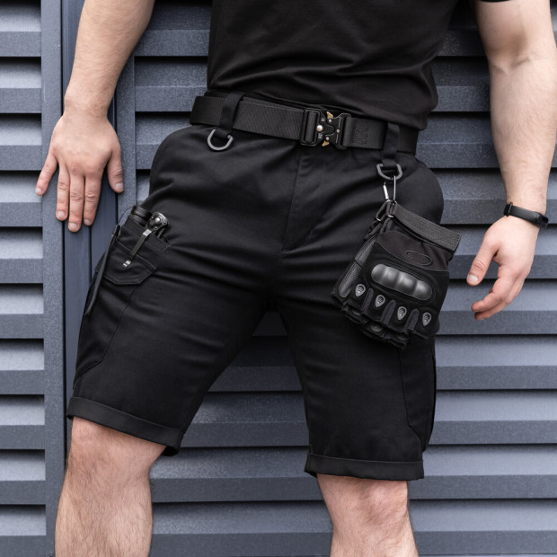 Шорти Pobedov Tactical B2 Чорний - 2