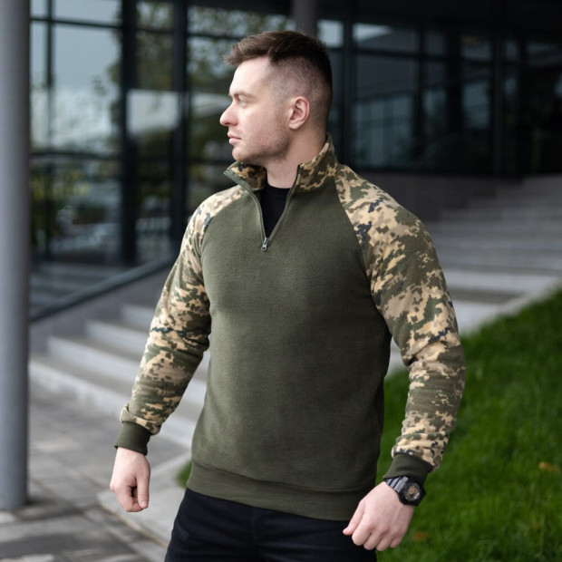 Толстовка тактична Freedom Хакі-камуфляж - 3