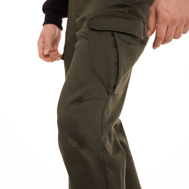 Штани-карго Pobedov trousers Tactical ЗИМА Хакі - 6