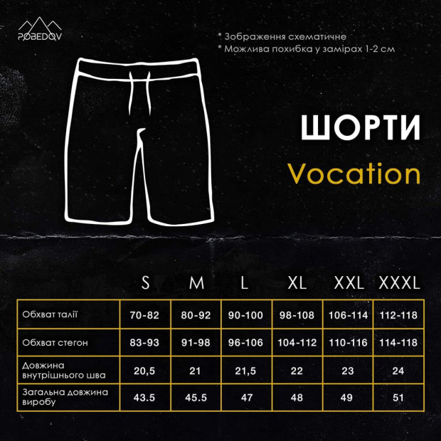 Пляжные шорты Pobedov Vocation Dark Gray Темно-серый - 7