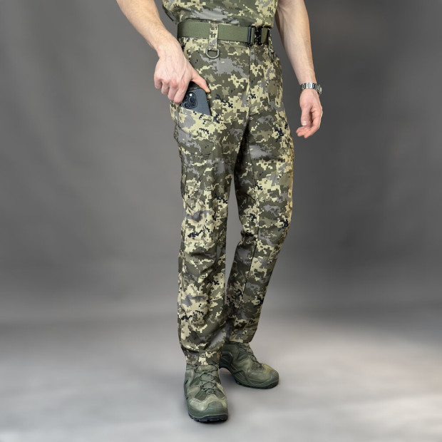 Штани-карго Pobedov Tactical Soft Waterproof Піксель - 2
