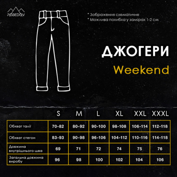 Джогери Pobedov Weekend Темно-синій - 8