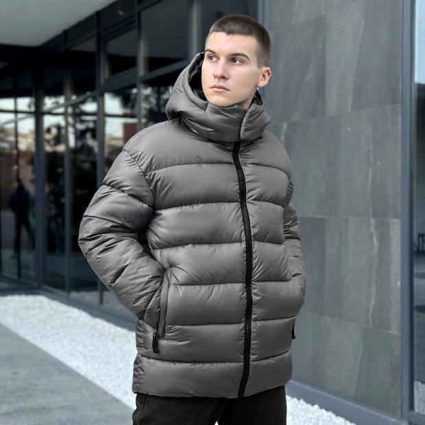 Куртка Pobedov Snowfall Темно-сірий - 