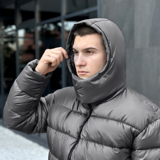 Куртка Pobedov Snowfall Темно-сірий - 4
