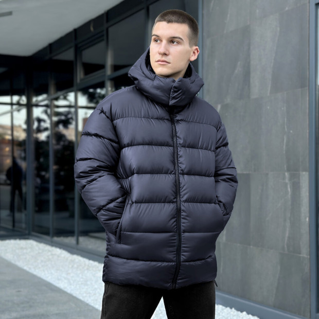 Куртка Pobedov Snowfall Темно-синій - 